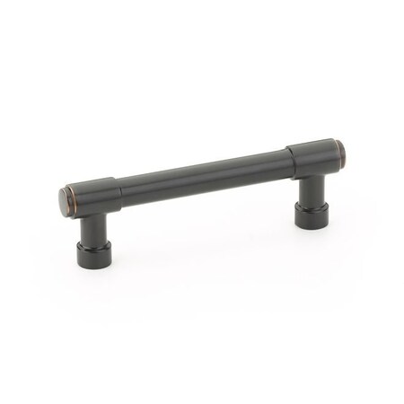 Emtek Jasper Cabinet Pull with 3-1/2 in Center to Center Oil Rubbed Bronze Finish 86686US10B